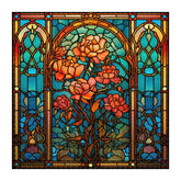 Buntglas-Blumen-Puzzle 1000 Teile